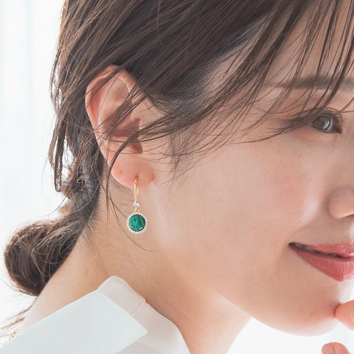マラカイトピアス